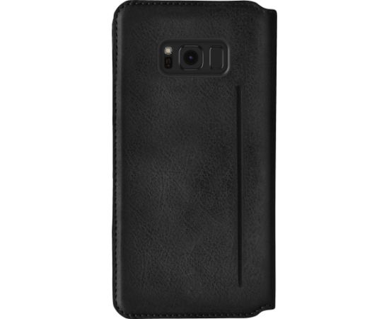 Bugatti Parigi Кожанный Чехол - Кошелек для Samsung G955 Galaxy S8 Plus Черный (OEM)