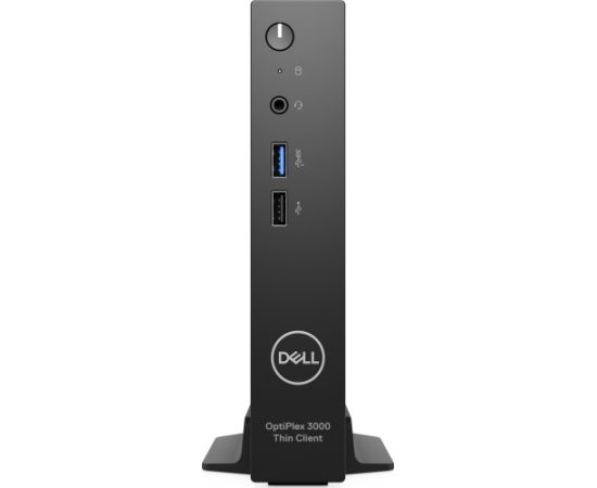 OptiPlex 3000 Thin Client - Thin Client - DTS - 1 x Pentium Silver N6005 / 2 GHz - RAM 8 GB - Flash - eMMC 64 GB - UHD Graphics - 1GbE, Wi-Fi 6E - WLAN: Bluetooth, 802.11a/b/g/n/ac/ax (Wi-Fi 6E) - Dell ThinOS - Monitor: keiner - Schwarz