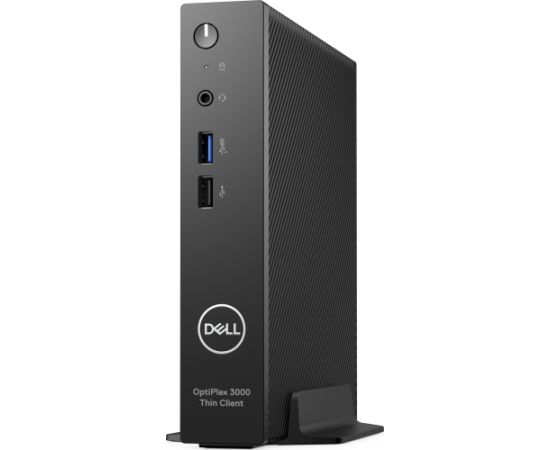 OptiPlex 3000 Thin Client - Thin Client - DTS - 1 x Pentium Silver N6005 / 2 GHz - RAM 8 GB - Flash - eMMC 64 GB - UHD Graphics - 1GbE, Wi-Fi 6E - WLAN: Bluetooth, 802.11a/b/g/n/ac/ax (Wi-Fi 6E) - Dell ThinOS - Monitor: keiner - Schwarz