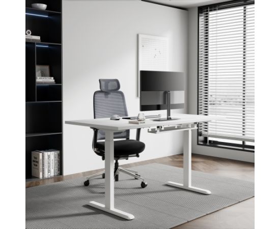 Adjustable Height Table Up Up Bjorn White, Table top M White