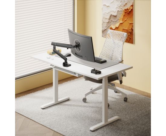Adjustable Height Table Up Up Bjorn White, Table top M White