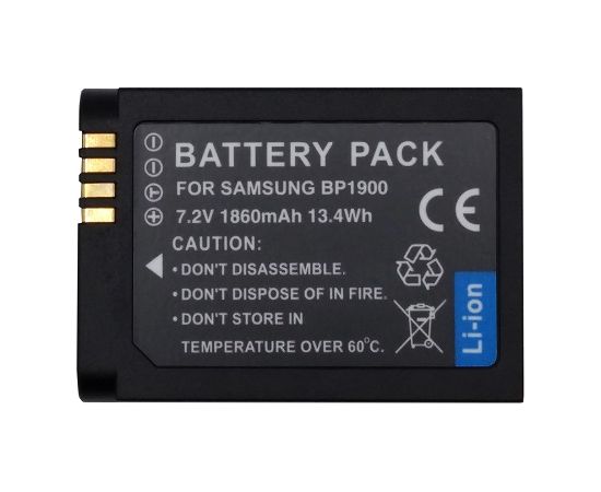 Extradigital SAMSUNG BP1900 Battery, 1860mAh