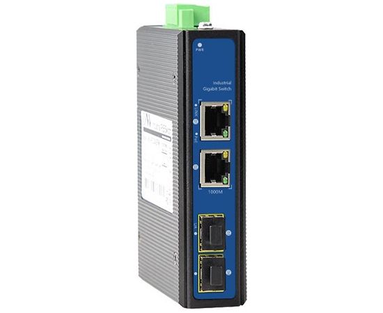 Extradigital PoE Switch 2 Ports 1000M with 2 SFP Ports 1000M