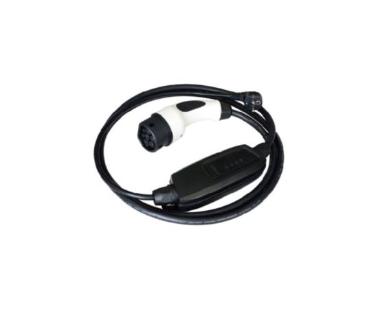 Electric Car Charger Duosida Type 2 - Schuko (220V), 16A, 3.6kW, 1-phase, 5m