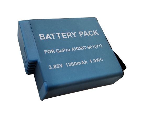 Extradigital GOPRO AHDBT-801 Battery, 1260mAh