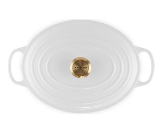 Le Creuset Čuguna katls ovāls 31cm / 6,3L balts