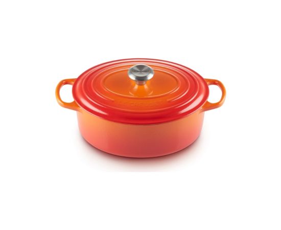 Le Creuset Čuguna katls ovāls 27cm / 4,1L oranžs