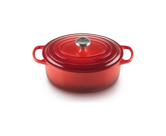 Le Creuset Čuguna katls ovāls 27cm / 4,1L sarkans