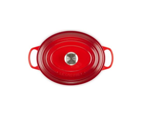 Le Creuset Čuguna katls ovāls 27cm / 4,1L sarkans
