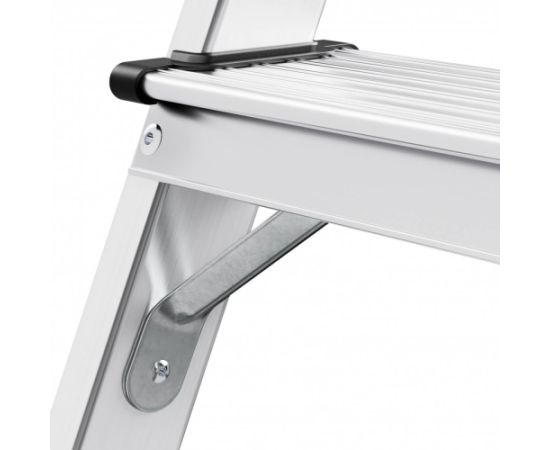 Hailo Kāpnes divpusējās D60 StandardLine / alumīnija / 2x7 pakāpieni