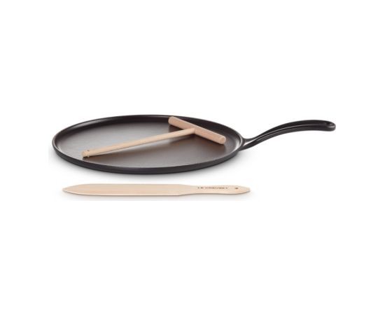 Le Creuset Čuguna pankūku panna Ø27cm matēti melna
