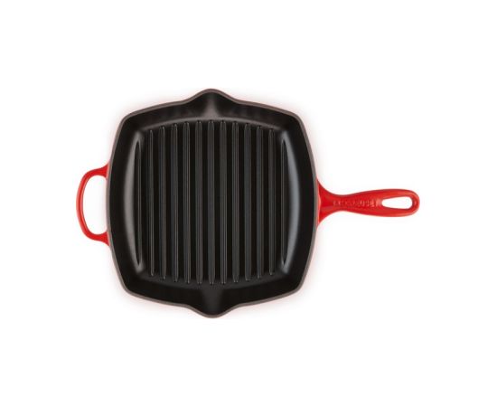 Le Creuset Čuguna grillpanna kvadrātveida 26x26cm sarkana
