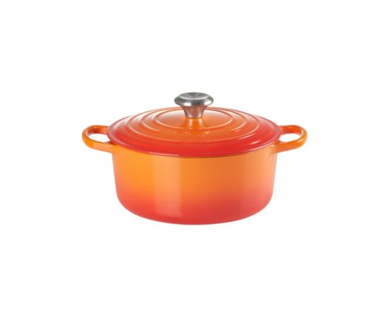 Le Creuset Čuguna katls apaļš Ø26cm / 5,3L oranžs
