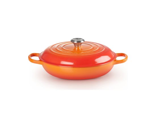Le Creuset Čuguna katls sekls 30cm / 3,5L oranžs