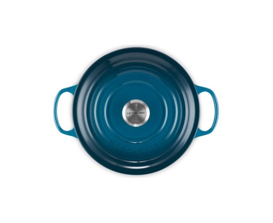 Le Creuset Čuguna katls apaļš Ø24cm / 4,2L zils