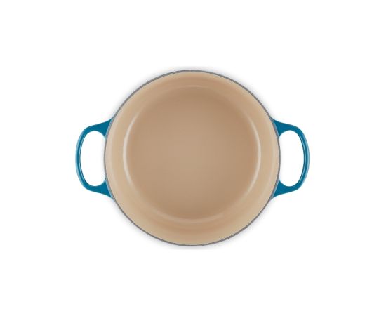 Le Creuset Čuguna katls apaļš Ø24cm / 4,2L zils