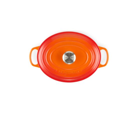 Le Creuset Čuguna katls ovāls 31cm / 6,3L oranžs