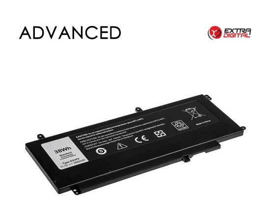 Extradigital Аккумулятор для ноутбука DELL D2VF9, 3400mAh, Extra Digital Advanced
