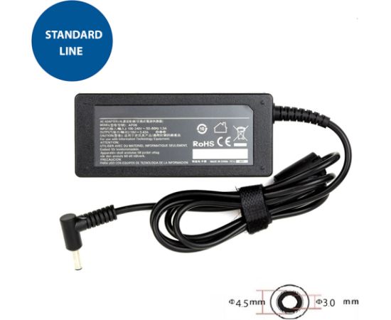 Extradigital Laptop Power Adapter ASUS 65W: 19V, 3.42A