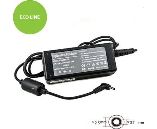 Extradigital Блок питания для ноутбуков ASUS 40W: 19V, 2.1A