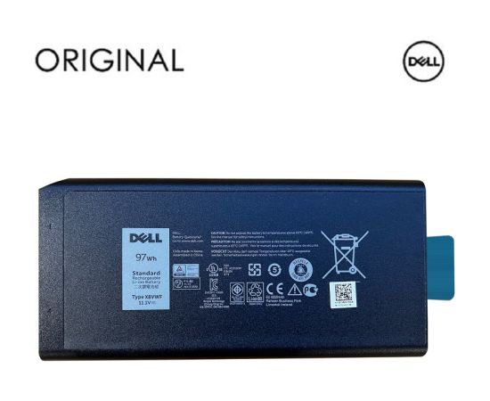 Extradigital Notebook Battery DELL X8VWF, 97Wh, Original