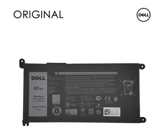 Extradigital Аккумулятор для ноутбука DELL YRDD6, 3500mAh, Original