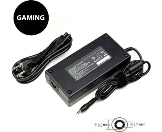 Extradigital Laptop Power Adapter ACER 180W: 19.5V, 9.23A