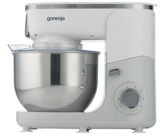 Food processor GORENJE MMC1005W Planetary robot 1000 W, 4.8 L White, Grey Virtuves kombaini