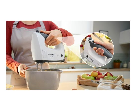 Bosch MFQ37400 mixer Hand mixer 750 W Grey, White Mиксеры