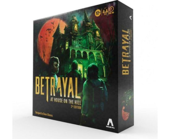 Hasbro Avalon Hill Board Game - Betrayal At House on the Hill (3rd Edition) (English Language) (F4541) Galda spēles