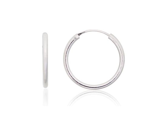 Sudraba auskari-riņķīši #2203914, Sudrabs 925°, 1.5 gr.