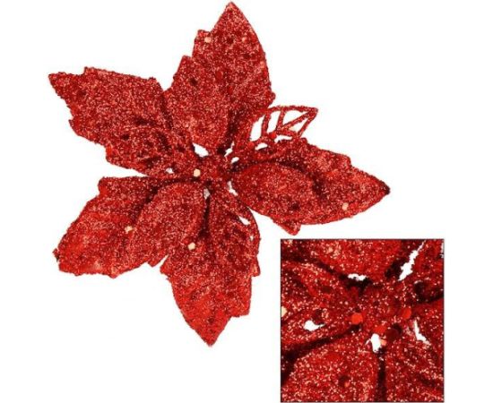 Poinsettia, mākslīgais zieds Springos CA1257 13 cm