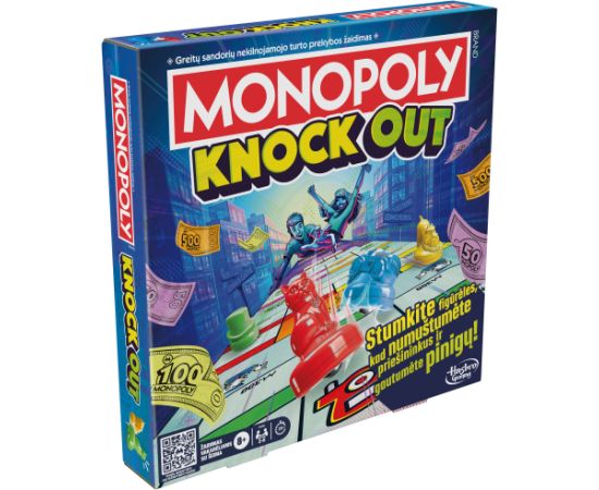 MONOPOLY настольная игра настольная игра Knockout (на литовском яз.)