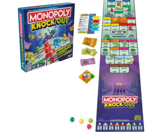 MONOPOLY настольная игра настольная игра Knockout (на литовском яз.)