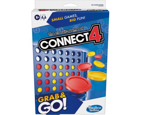 Hasbro „Grab&Go” ceļojumu spēle „Savieno 4”