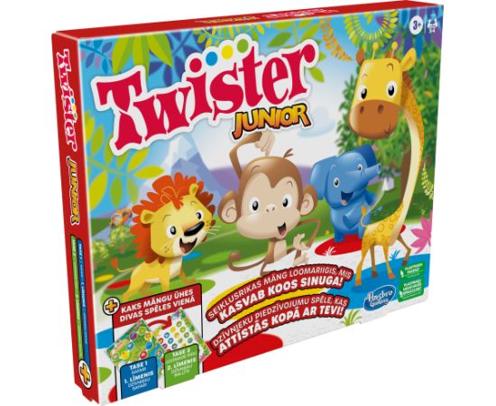 Hasbro Напольная игра Twister Junior (на эстонском и лат. языке)