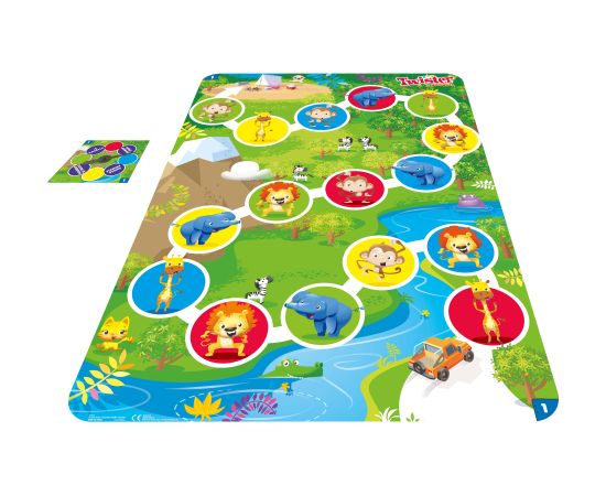Hasbro Напольная игра Twister Junior (на эстонском и лат. языке)
