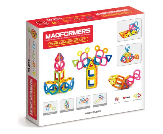 MAGFORMERS магнитный конструктор Challenger 30 деталей