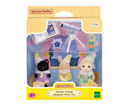 SYLVANIAN FAMILIES Pidžamballītes trio