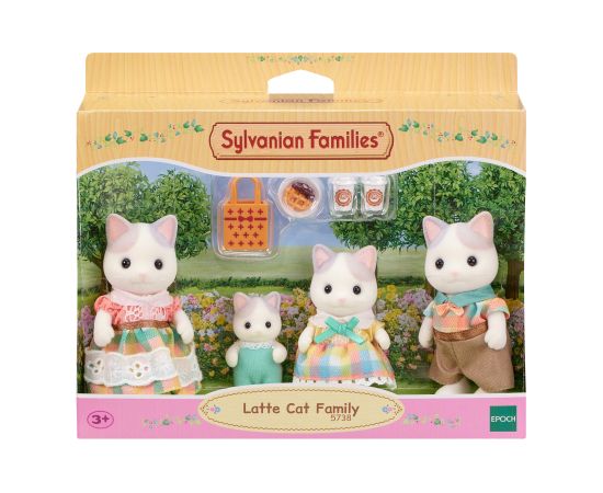 SYLVANIAN FAMILIES Lattes kaķu ģimene