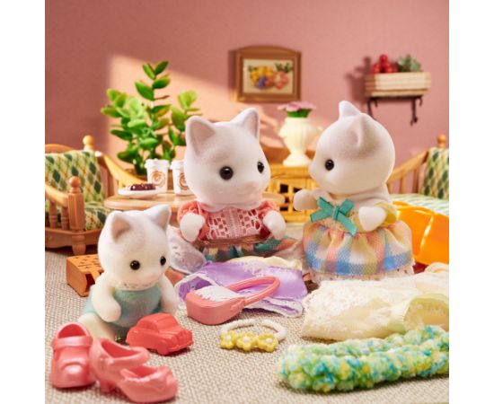 SYLVANIAN FAMILIES Lattes kaķu ģimene