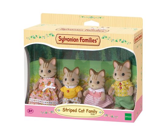 SYLVANIAN FAMILIES Svītraino kaķu ģimene