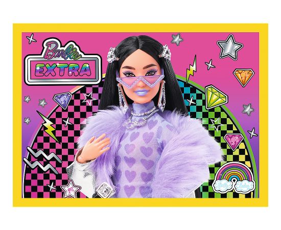 Mattel TREFL BARBIE Комплект пазлов 4в1