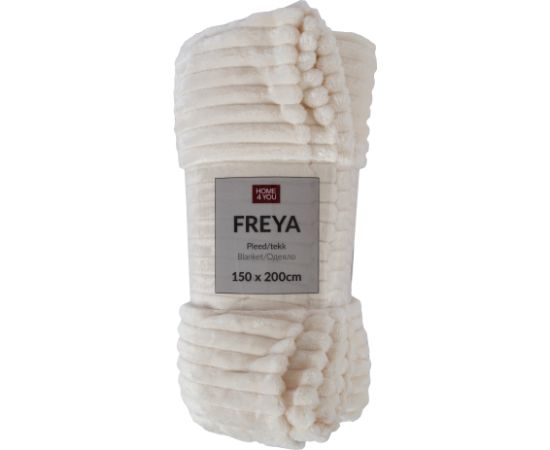Pleds FREYA 150x200cm, balts
