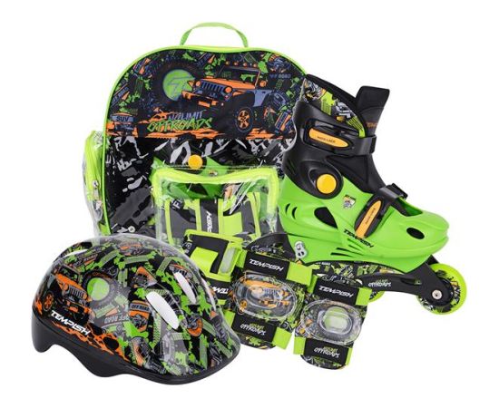 Tempish Racer Baby Skrituļslidu un aizsargu komplekts, 26-29