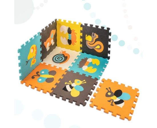 Paklājiņš-puzle 9 el. ANIMALS KX5208/01 Развивающие коврики