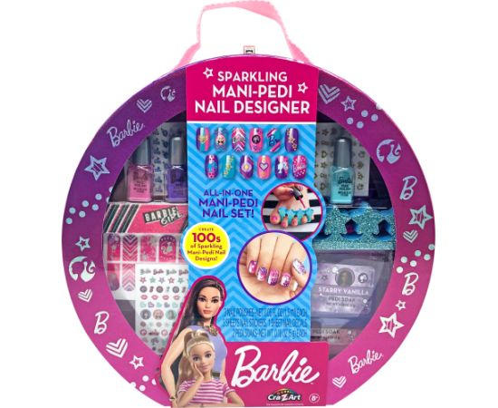 Mattel BARBIE Manikīra komplekts Sparkling Mani-Pedi