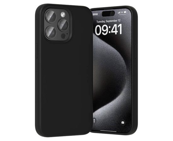 Vention KUFB0-30 Silicone Case for iPhone 15 Pro (black)