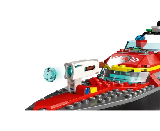 LEGO City Ugunsdzēsēju-glābēju kuģis (60373)