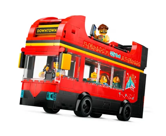 LEGO Sarkans divstāvu ekskursiju autobuss (60407)